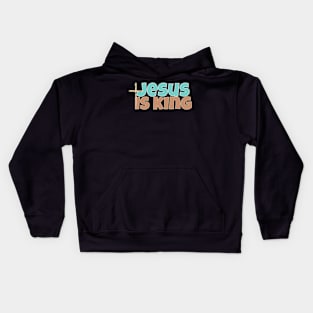 Jesus is King Kids Hoodie